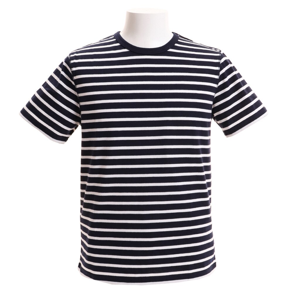  Tシャツ メンズ ボーダー半袖 CH2BS9012 NV/WH オンライン価格