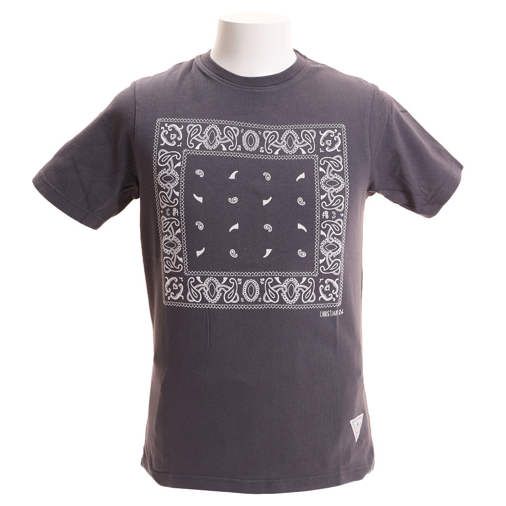  Tシャツ メンズ バンダナプリント 半袖 CH2MS9013 CHC オンライン価格