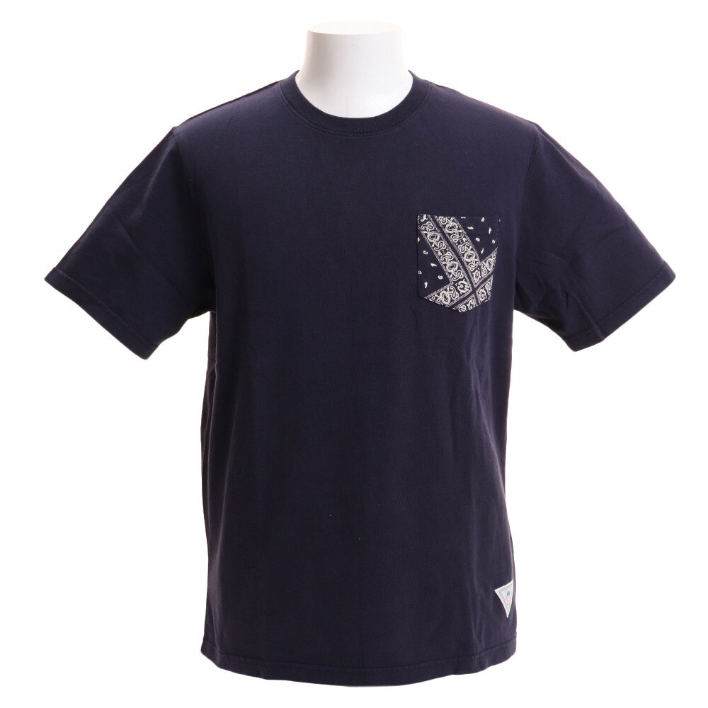  Tシャツ メンズ 天竺 半袖 CH2MS9015 NVY オンライン価格