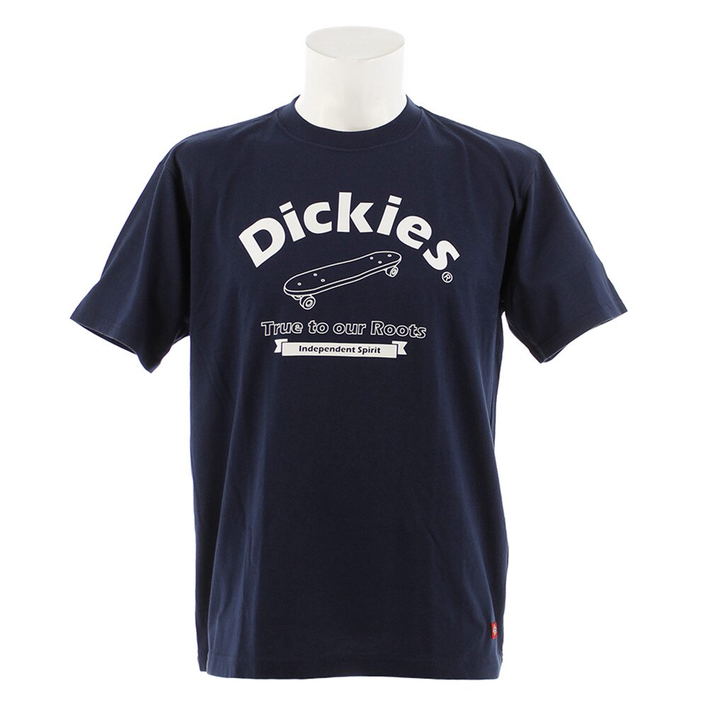  【多少の傷汚れありの為大奉仕】スケートプリント Tシャツ 192U30WD16-NV オンライン価格