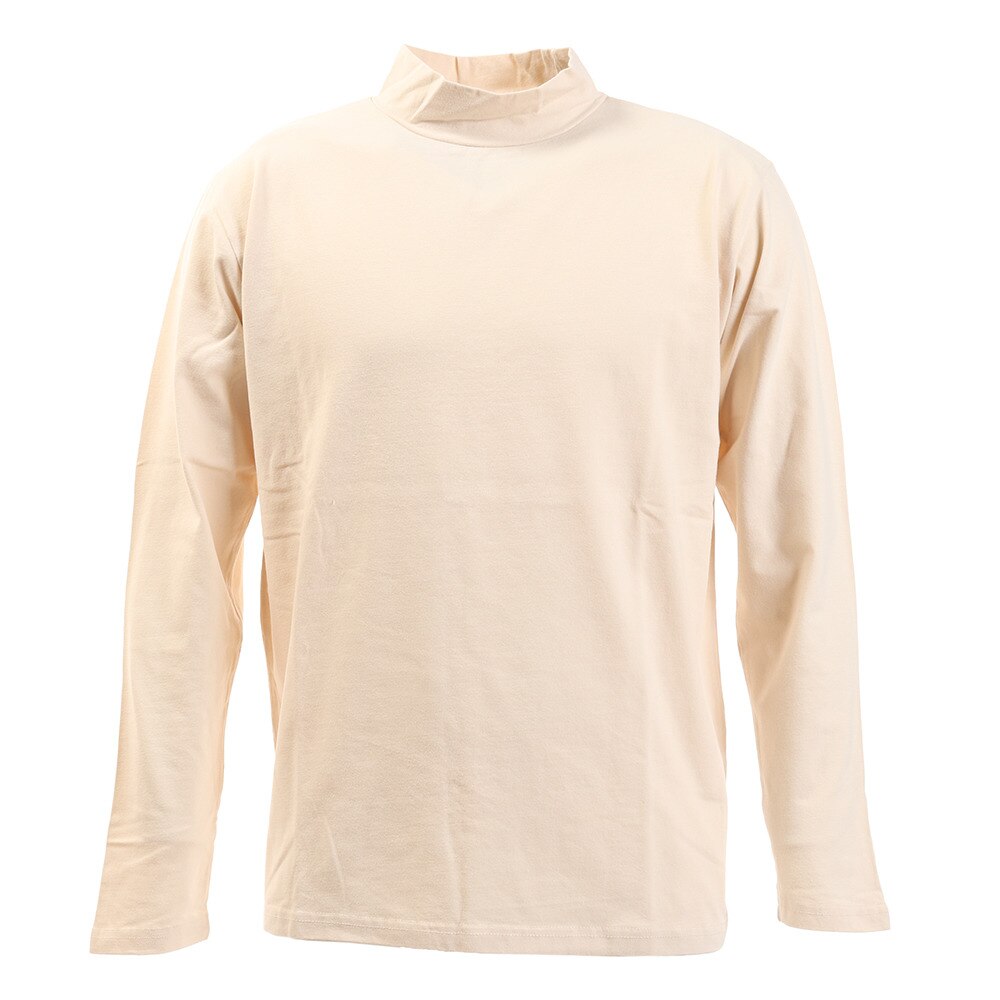  スムースモックネックTシャツ 9751037-WHT