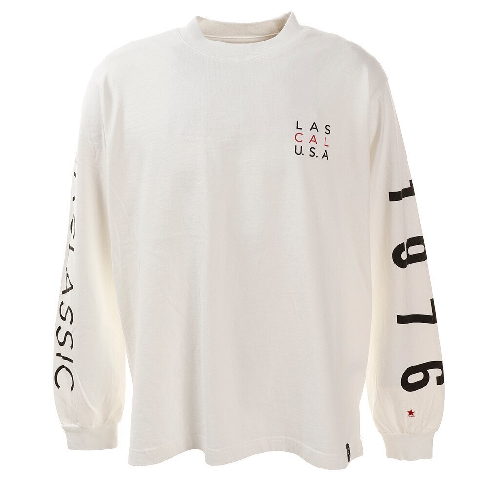  Tシャツ メンズ 長袖 ピグメントプリント SAS1934603-OFF
