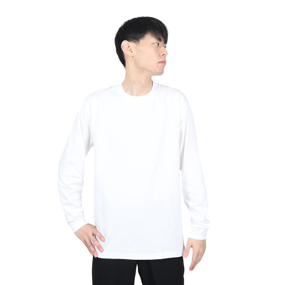 ヘインズ（Hanes）（メンズ）メンズ BEEFY-T 長袖Tシャツ H5186 010 オンライン価格