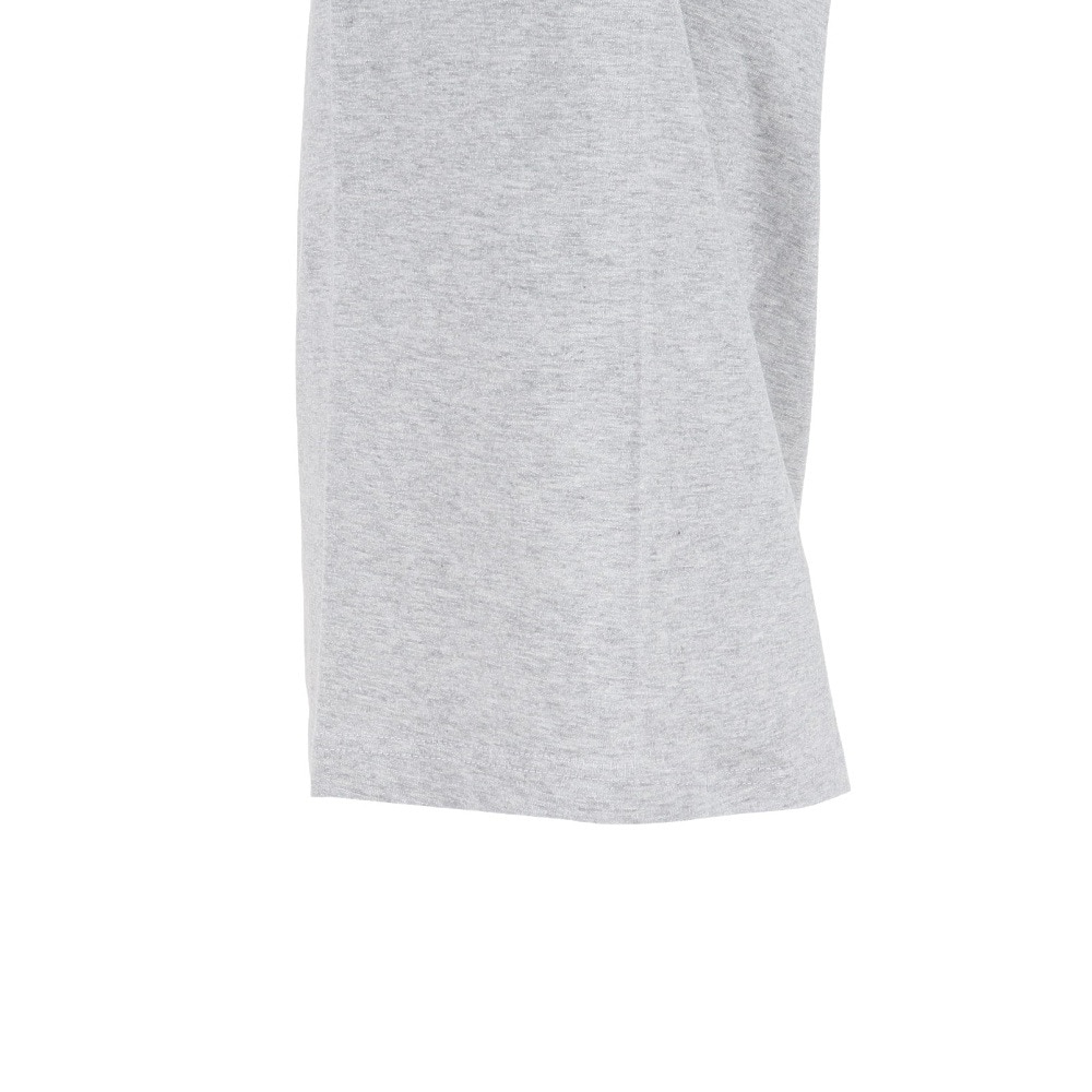 Hanes（メンズ）Tシャツ メンズ 長袖 ロンT ビーフィー BEEFY クルーネック グレー 無地T 定番 長持ち H5186 060 