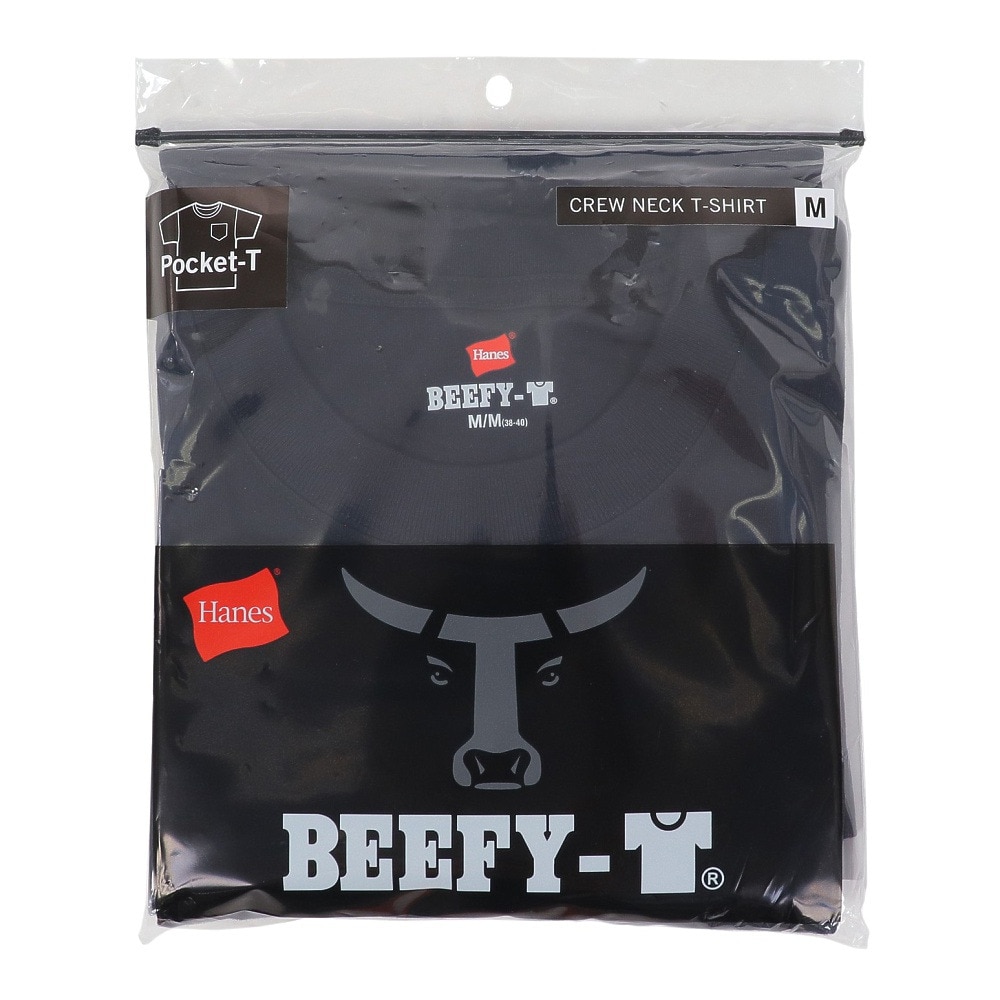 ヘインズ（Hanes）（メンズ）メンズ BEEFY-T ポケット半袖Tシャツ H5190 090 オンライン価格