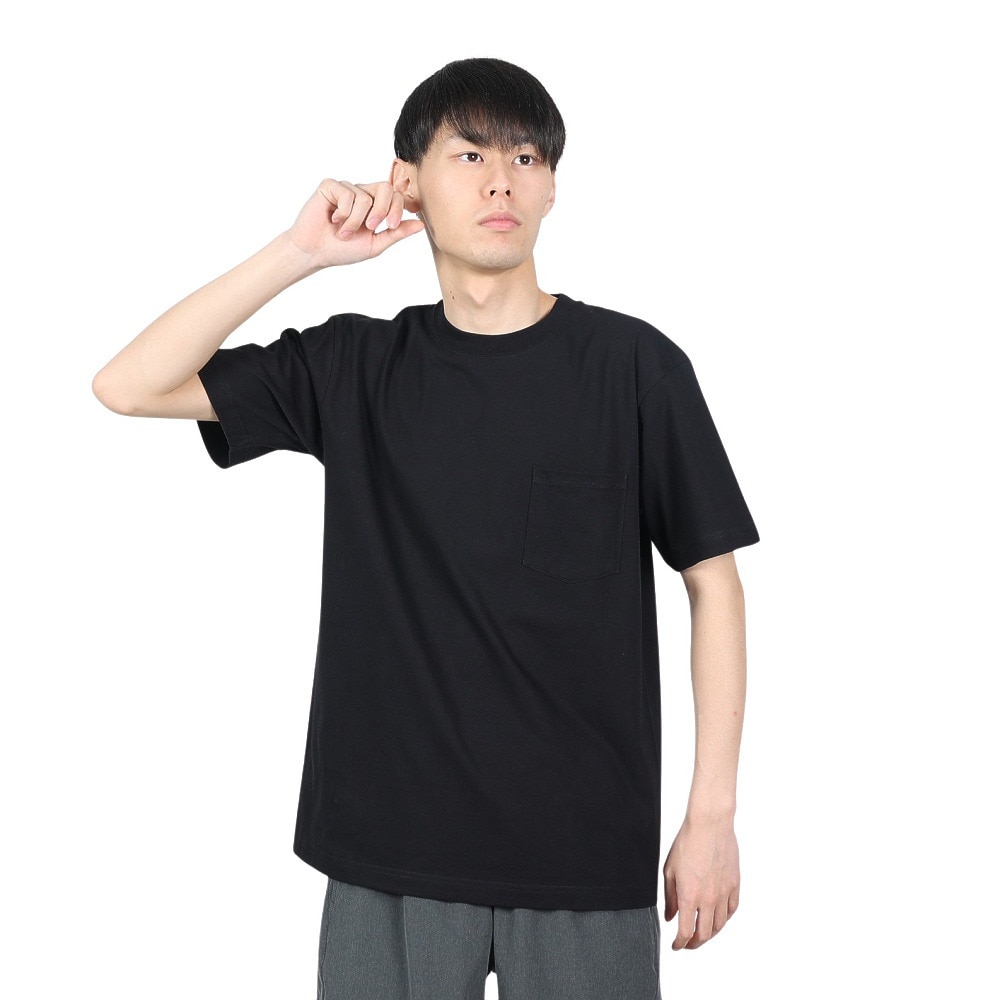 ヘインズ（Hanes）（メンズ）メンズ BEEFY-T ポケット半袖Tシャツ H5190 090 オンライン価格