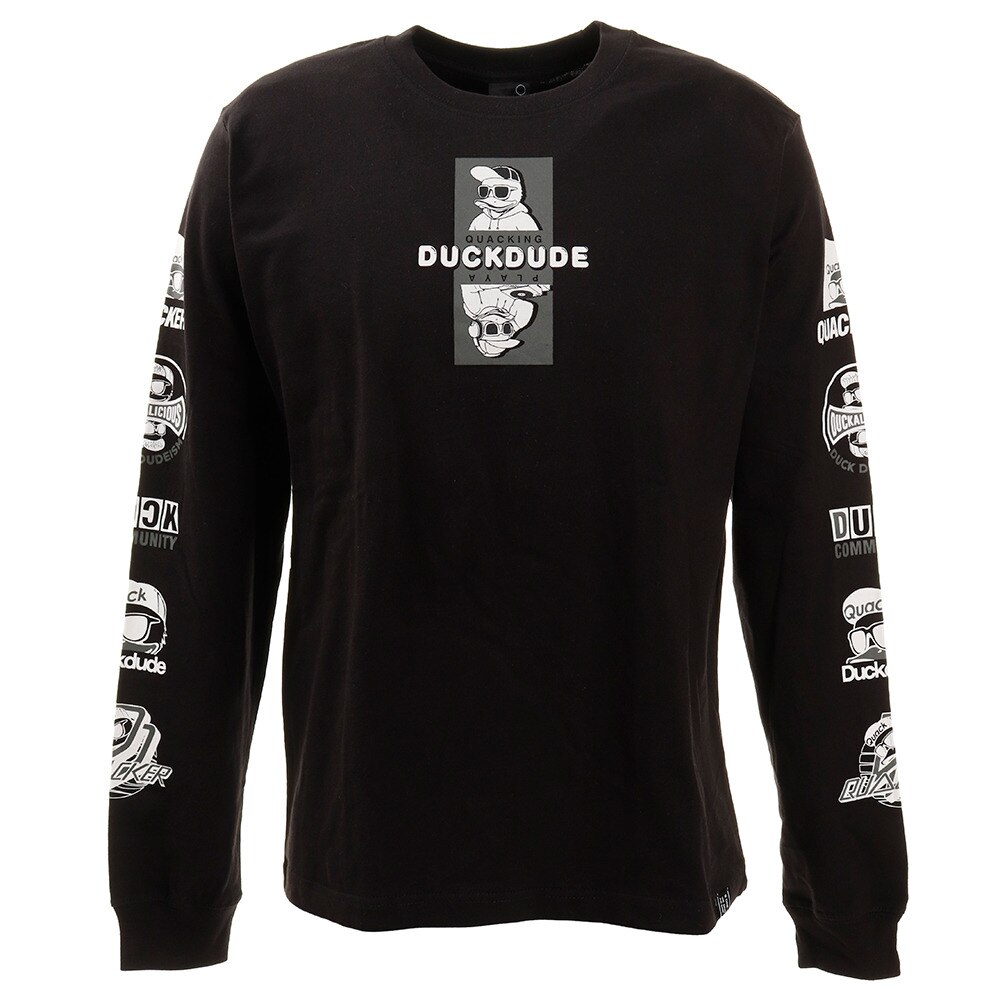  Tシャツ メンズ 長袖 PLAYA DD 0370011-BLK