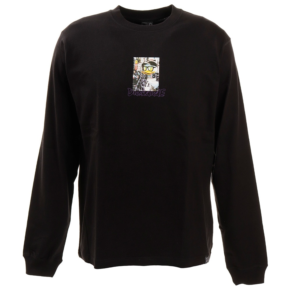  Tシャツ メンズ 長袖 タピオカ DD 0370013-BLK