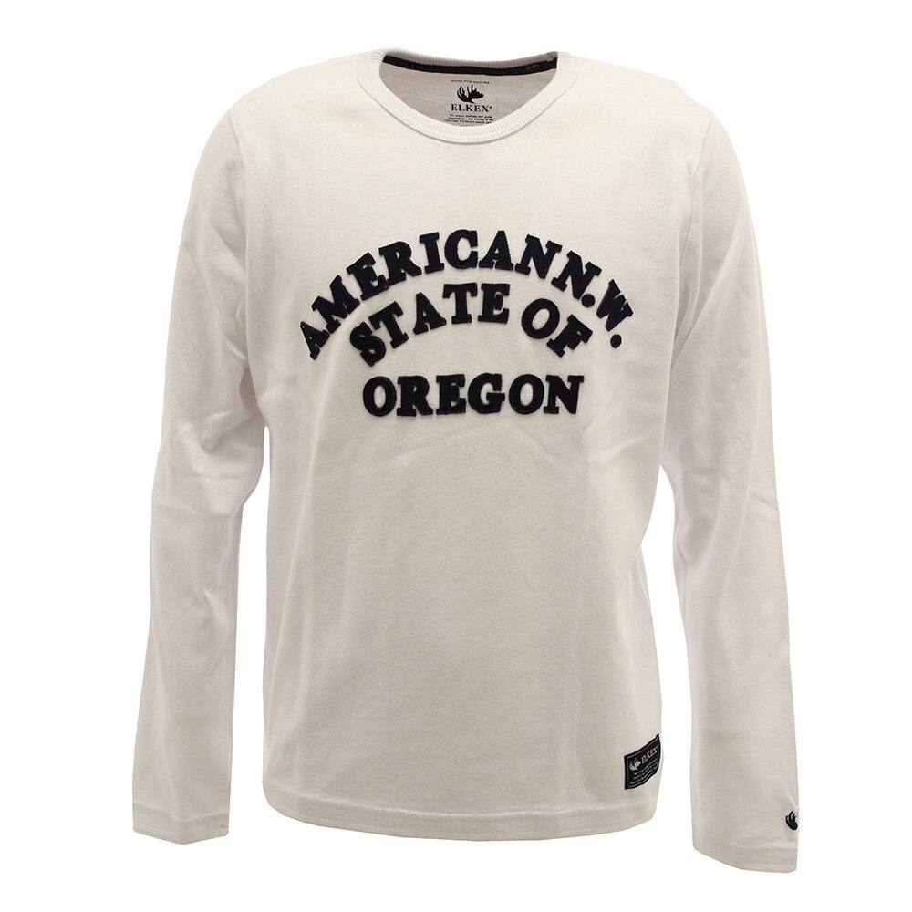  Tシャツ メンズ 長袖 JERSEY ロングスリーブ 881EK0CD3186WHT