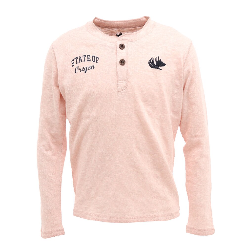  HEAVY SLUB HENLEY 881EK0HD3189 PNK