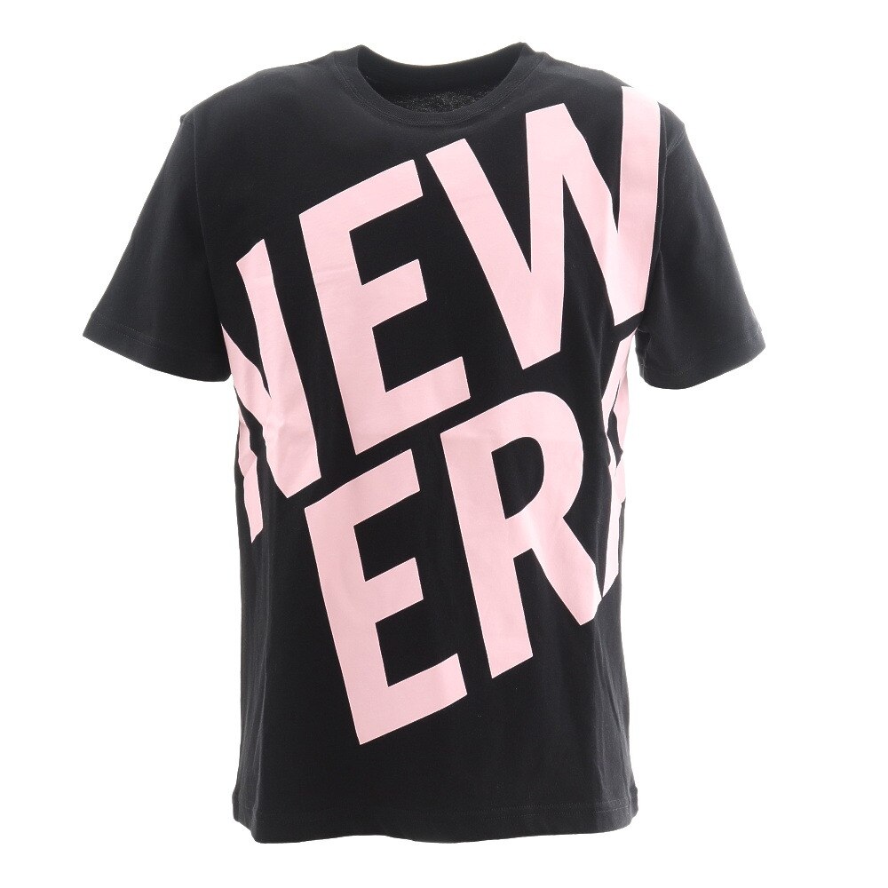  半袖コットンTシャツ ズームアップ ニューエラ ロゴ 12325130