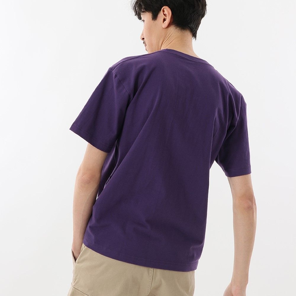 ヘインズ（Hanes）（メンズ）Tシャツ メンズ ビーフィー ポケット BEEFY 半袖 クルーネック パープル 紫 無地T 定番 長持ち H5190 270 オンライン価格