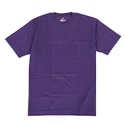 ヘインズ（Hanes）（メンズ）Tシャツ メンズ ビーフィー ポケット BEEFY 半袖 クルーネック パープル 紫 無地T 定番 長持ち H5190 270 オンライン価格