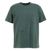 Tシャツ メンズ ビーフィー ポケット BEEFY 半袖 クルーネック ダークグリーン 無地T 定番 長持ち H5190 570 オンライン価格