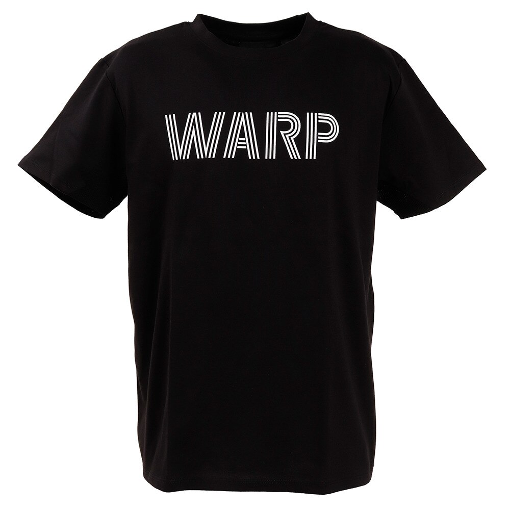  Tシャツ メンズ 半袖クルーネック Warp Graphic WB33JA11 BLK