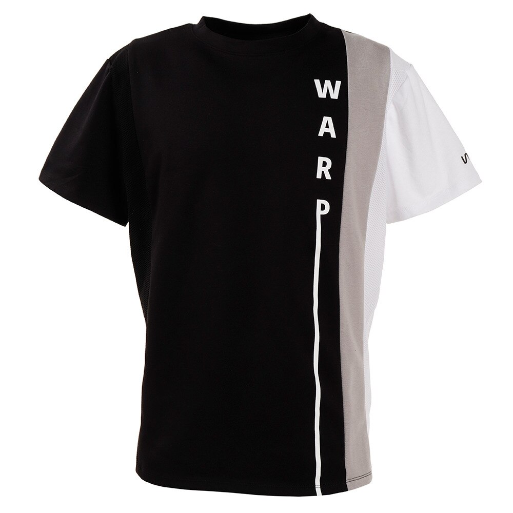  ワンサイドグラフィックTシャツ WB33JA13 BLK
