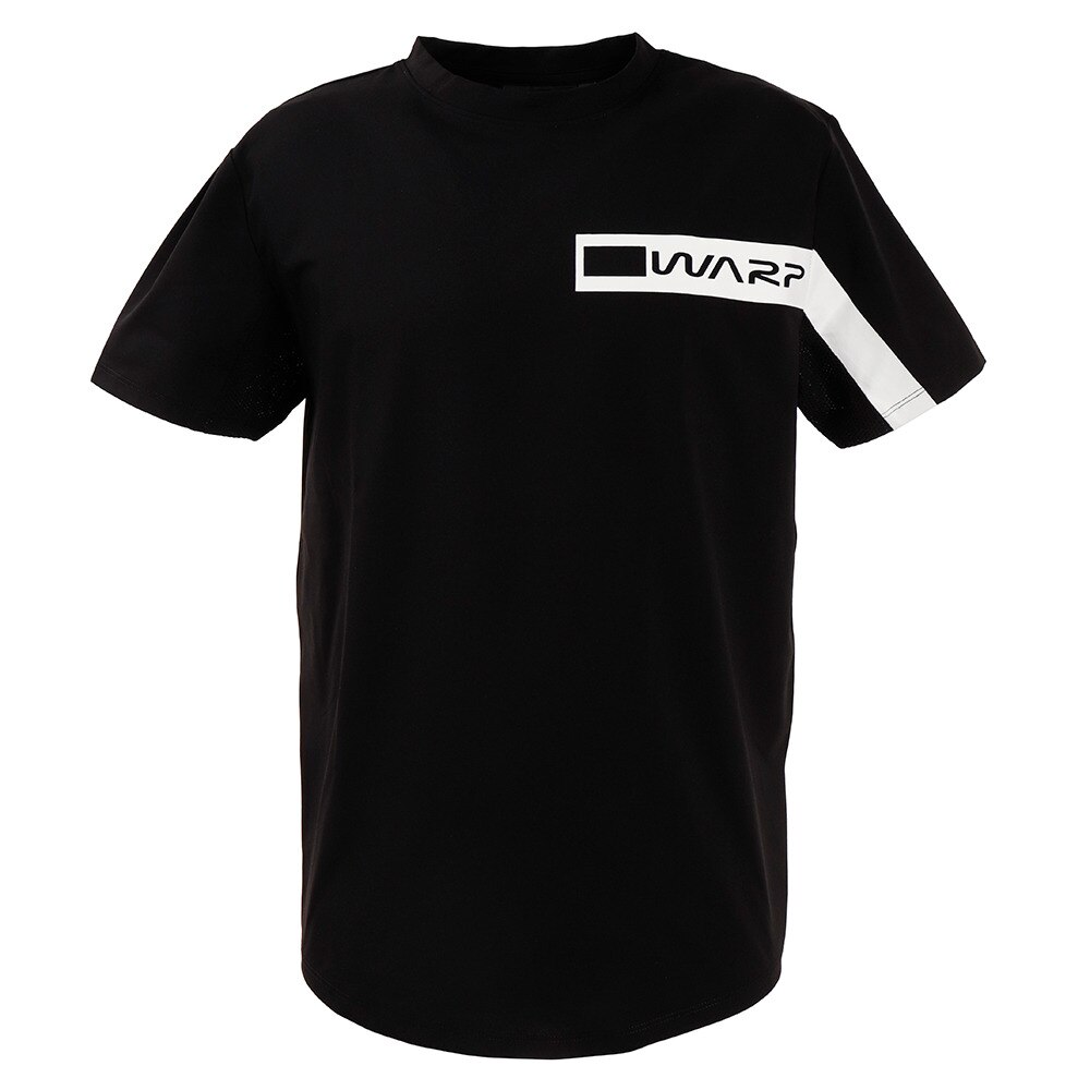  Tシャツ メンズ 半袖クルーネック Chest WARP WB33JA16 BLK
