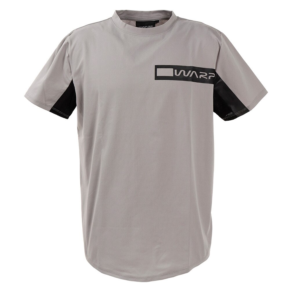  Tシャツ メンズ 半袖クルーネック Chest WARP WB33JA16 GRY