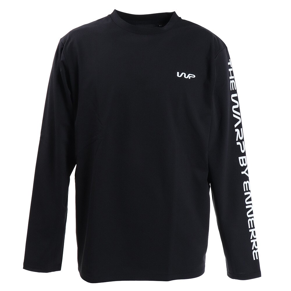  Tシャツ メンズ 長袖 CN WB33JB08 BLK
