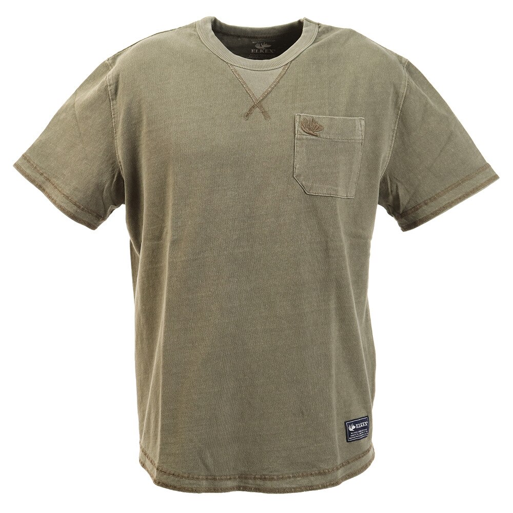  GARMENT DYED クルーネックシャツ 881EK0SD3295KHK オンライン価格
