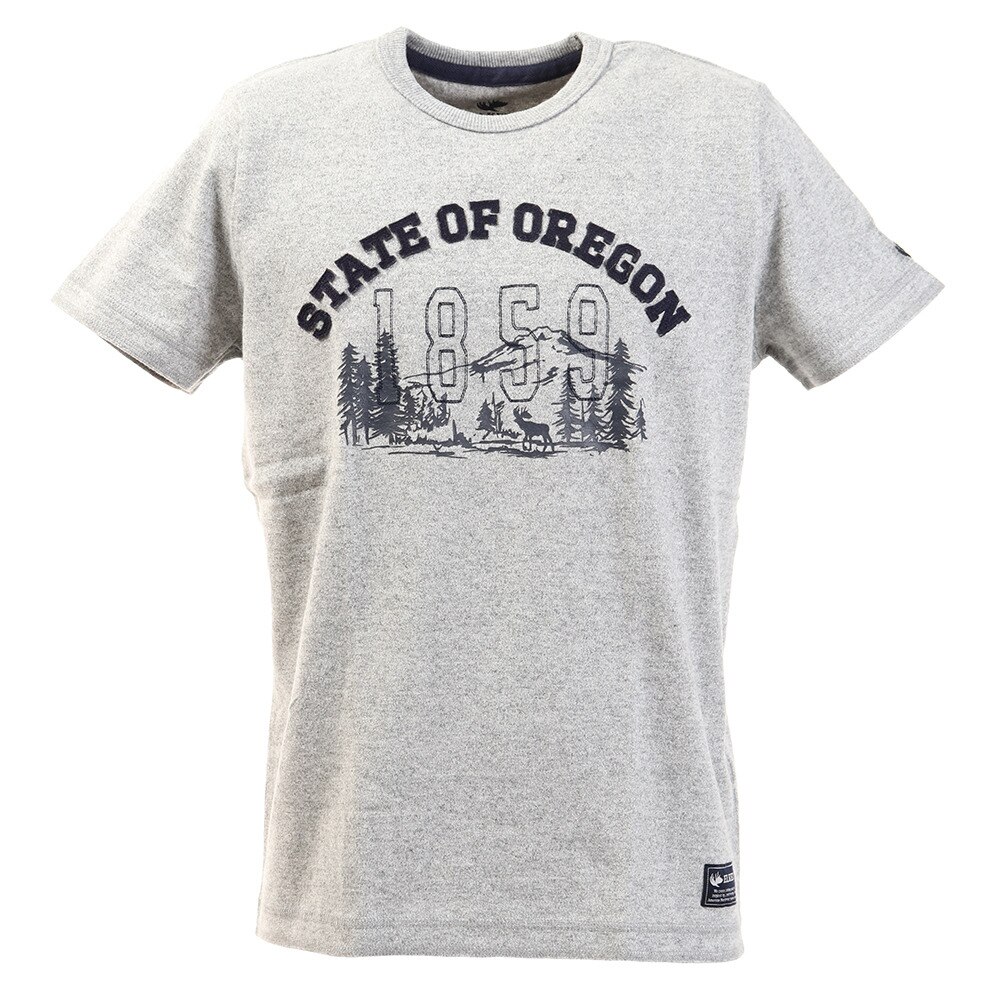  Tシャツ メンズ forest 半袖 881EK0CD3302GRY オンライン価格
