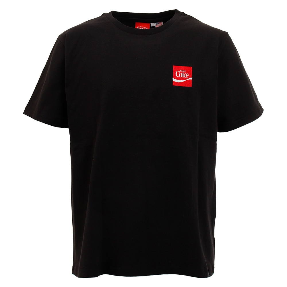  バックロゴプリントTシャツ 0530114-01 BLK