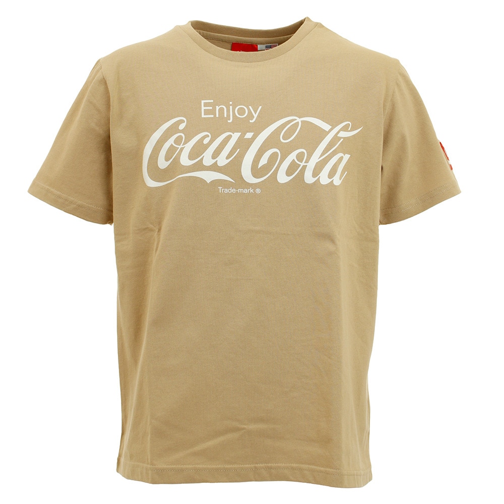  ロゴプリントTシャツ 0530115-35 BEI