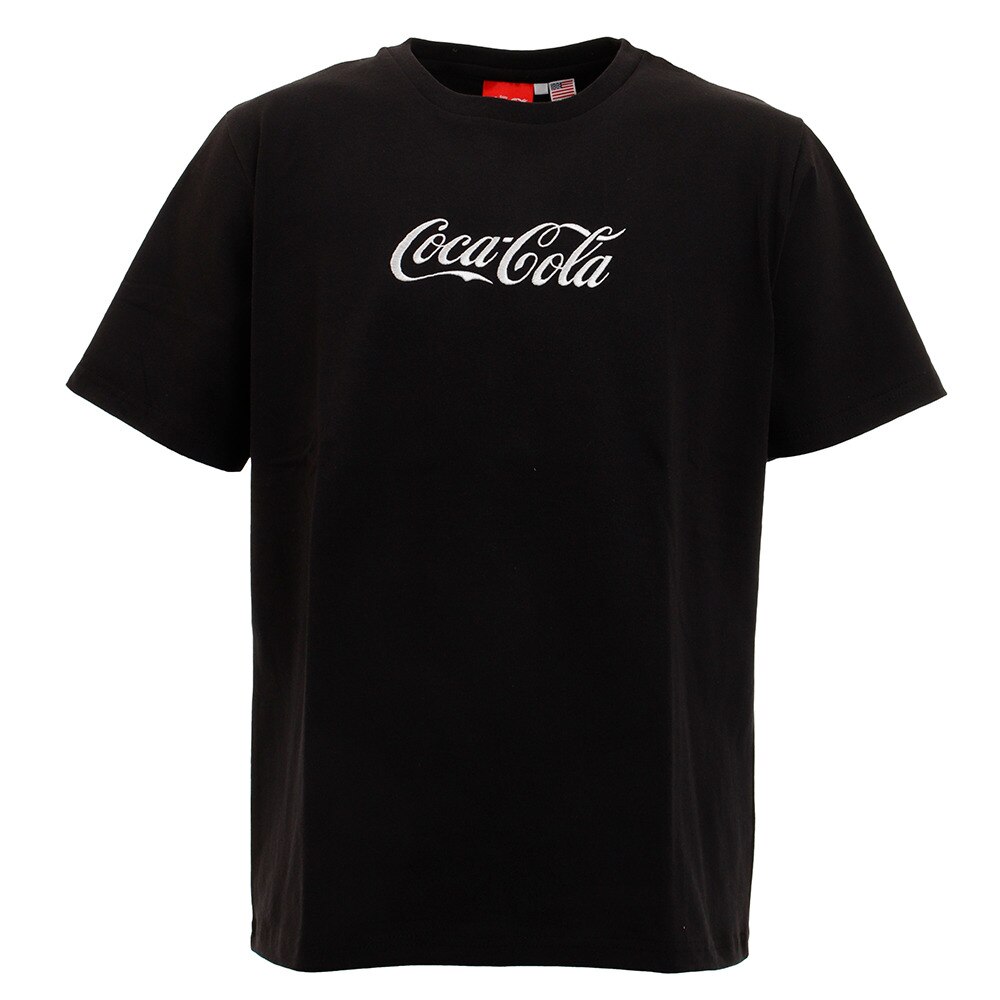  バックボトルプリントTシャツ 0530116-01 BLK