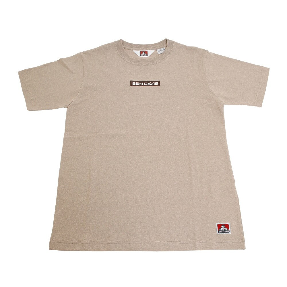 ボックスロゴTシャツ 0580013-BEG