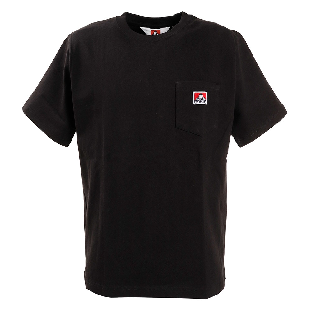 ベンデイビス（BEN DAVIS）（メンズ）Tシャツ メンズ 定番ピスネーム半袖 09580000-BLK