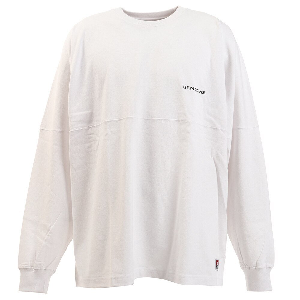  Tシャツ メンズ 長袖 フットボール 0380023-WHT
