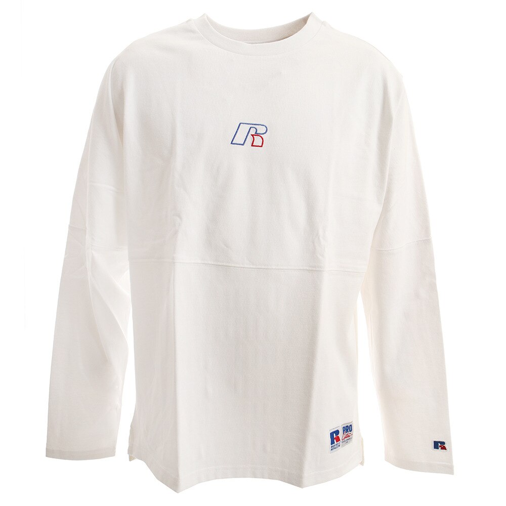  プロコットン BACK ロゴ 長袖シャツ RBM20S0008 WHT 