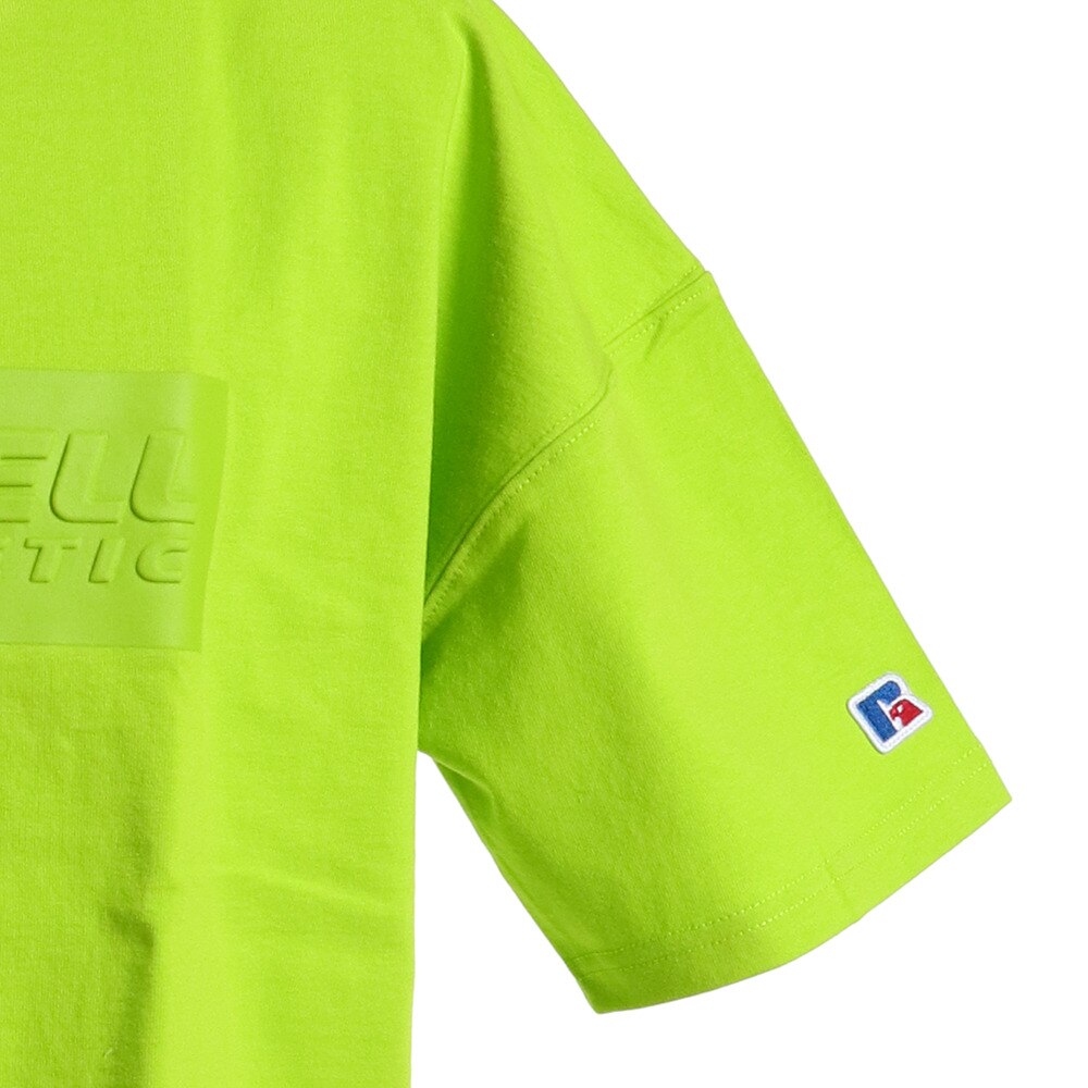 ラッセル｜プロコットン/EMBOS Tシャツ RBM20S0010 YEL 半袖 - スポーツ用品はスーパースポーツゼビオ