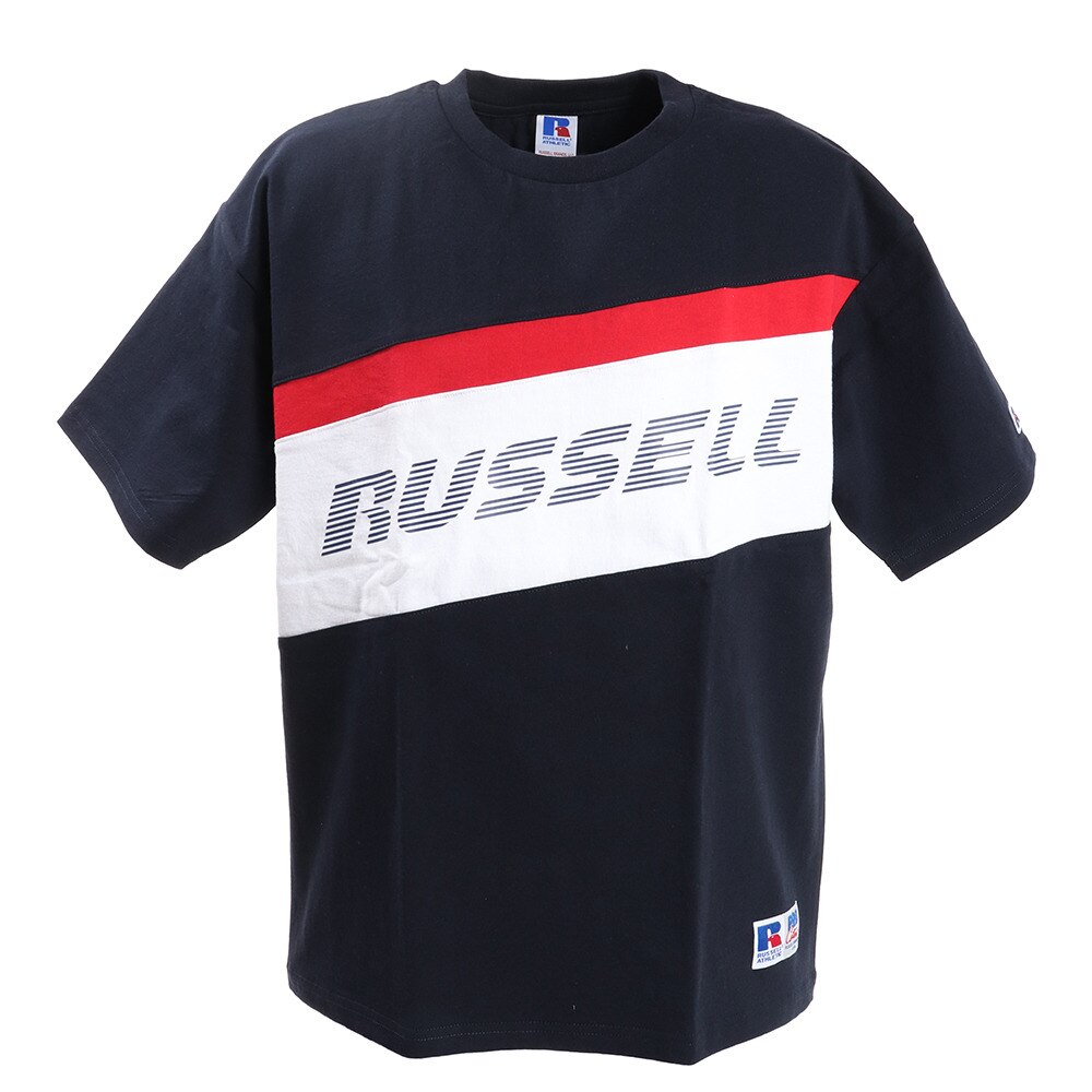  プロコットン/COLOR BLOCK Tシャツ RBM20S0011 NVY 