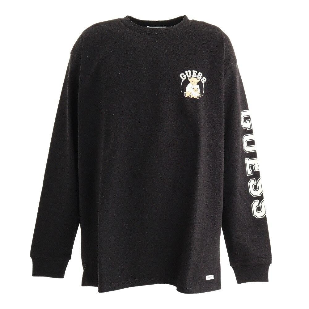  Bear 長袖Tシャツ GRSS20-028-BK