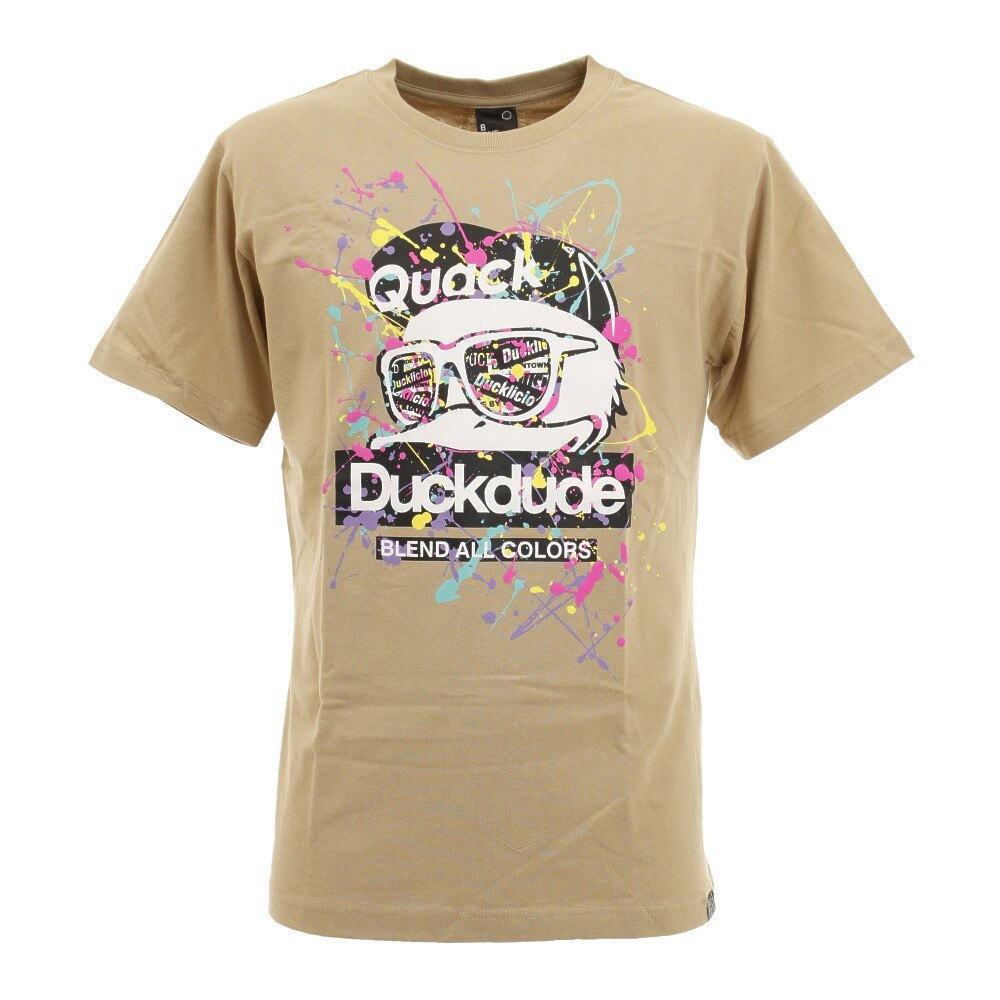 BOS DUCK DUDE スプラッシュ Tシャツ 0570034-BEI