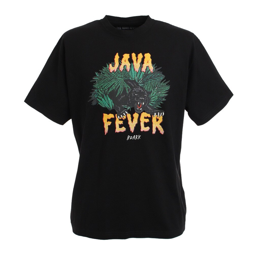  JAVA FEVER 半袖Tシャツ RTJD603-BLK