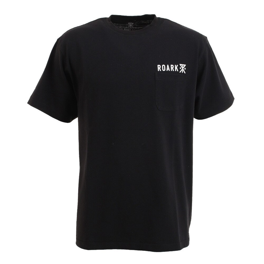  ロゴ9.3oz ヘビーウェイトポケット付きTシャツ RTJHW600-BLK
