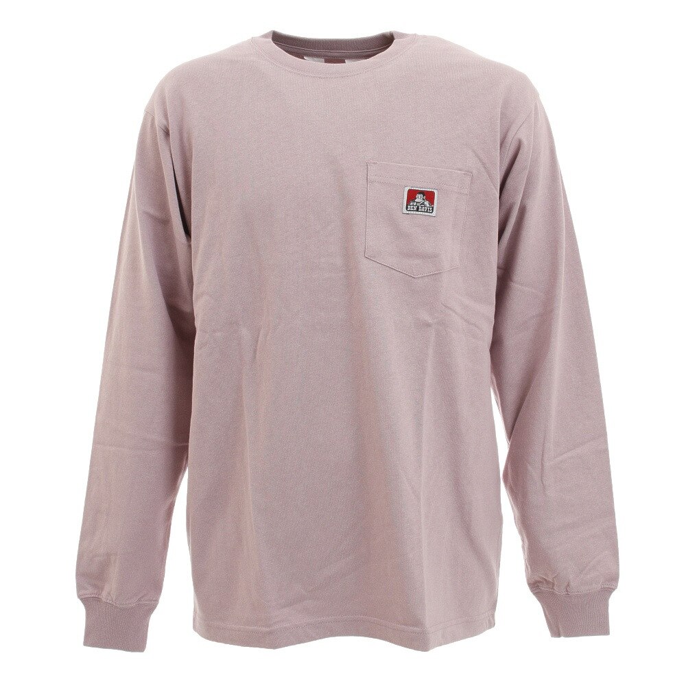  ピスネーム ポケット長袖Tシャツ 0780036-GPN