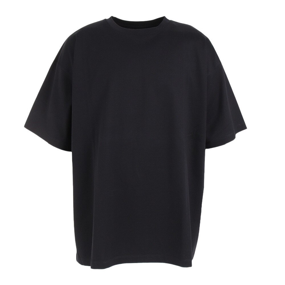  無地ビッグTシャツ 02800450-BLK