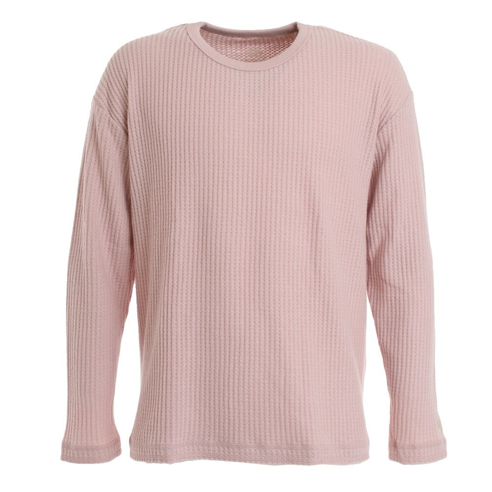  ワッフル 長袖Tシャツ 881EK0HD7027PNK オンライン価格