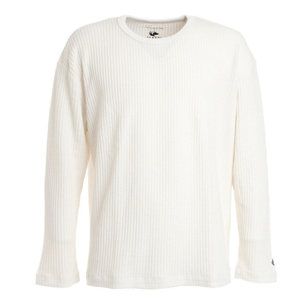  ワッフル 長袖Tシャツ 881EK0HD7027WHT オンライン価格