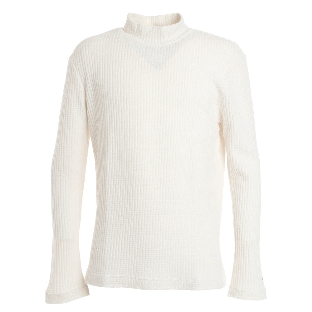  ハイネック ワッフル 長袖Tシャツ 881EK0HD7028WHT オンライン価格