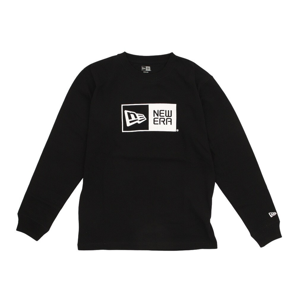  長袖コットンTシャツ ボックスロゴ 12542707 オンライン価格