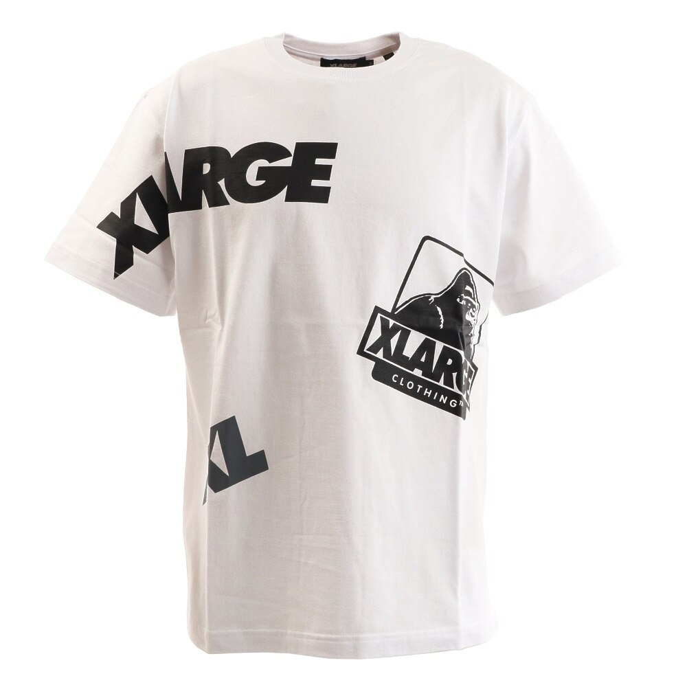  RANDOM PRINT 半袖Tシャツ 101202011007 WHT