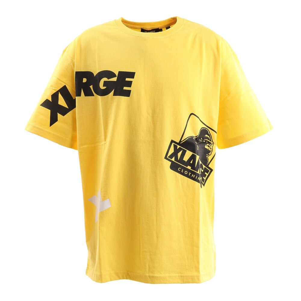  RANDOM PRINT 半袖Tシャツ 101202011007 YEL オンライン価格