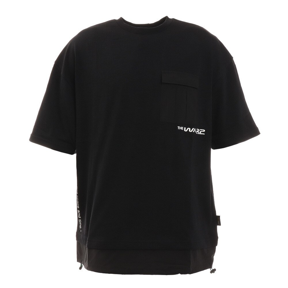  コーデュラ天竺 半袖リラックスフィット プルオーバーTシャツ WB3KJA14 BLK