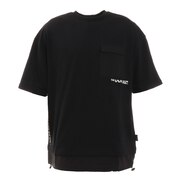 ザ・ワープ・バイ・エネーレ（The Warp By Ennerre）（メンズ）コーデュラ天竺 半袖リラックスフィット プルオーバーTシャツ WB3KJA14 BLK