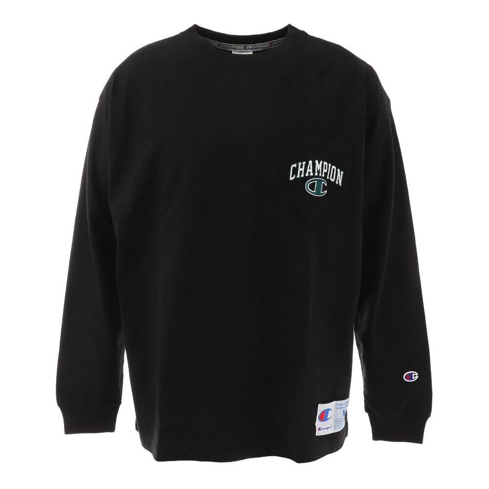  AS POCKET ロングスリーブ Tシャツ C3-T410  090
