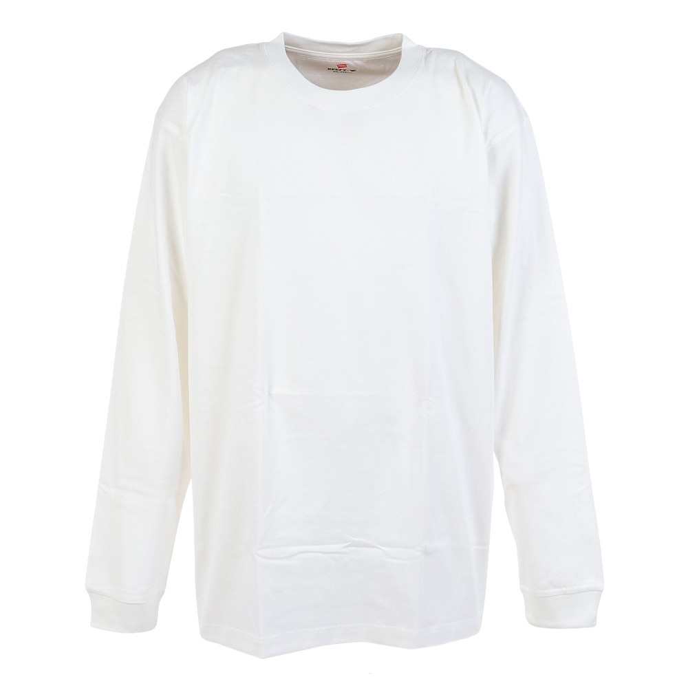 ヘインズ（Hanes）（メンズ）メンズ BEEFY-T 長袖Tシャツ 大きいサイズ H5186L 010